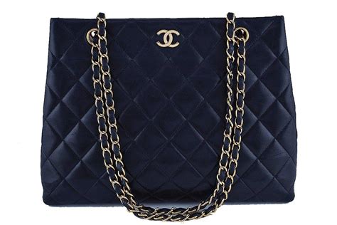 chanel bag navy blue suede|chanel shopping bag navy.